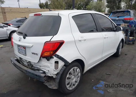 2015 Toyota Yaris L z USA, uszkodzony, nr VIN VNKKTUD35FA041214